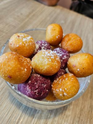 Potato balls ~12/3/24 at Lotus Café 蓮心食坊 - Hougang in Northeast Singapore