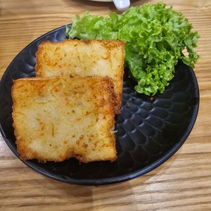 Carrot cake at Lotus Café 蓮心食坊 - Hougang in Northeast Singapore