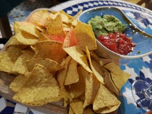 Chips, Guac & Salsa at Revolución de Cuba in Newcastle Upon Tyne