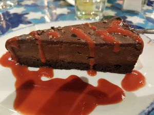 Chocolate & Clementine Torte at Revolución de Cuba in Newcastle Upon Tyne