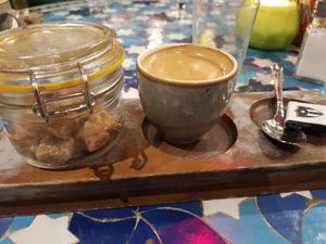 Café cubano at Revolución de Cuba in Newcastle Upon Tyne