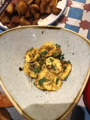 Fried plantain £3.75  at Revolución de Cuba in Newcastle Upon Tyne