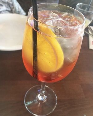 Aperol spritz   at A La Turka in Herne Bay