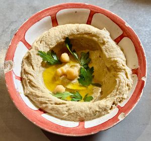 Hummus  at Talerzyki in Wroclaw
