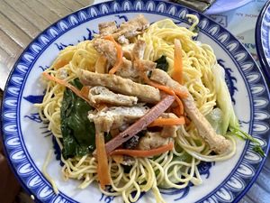 Noodle dish   at Thanh Lieu in Hue