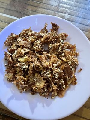 They made a plate of this for me as I liked it on the mixed plate   at Thanh Lieu in Hue