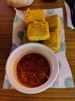 Tauhu bakar (tofu) at Hijau - 绿 in Kuala Lumpur