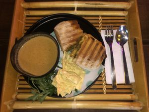 grilled cheese rendang  at Hijau - 绿 in Kuala Lumpur