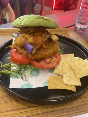 Best burger in the world x   at Hijau - 绿 in Kuala Lumpur