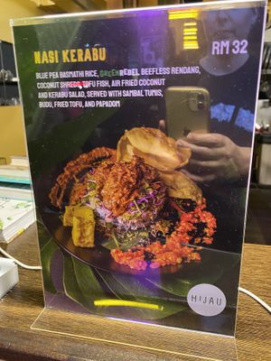 Menu  at Hijau - 绿 in Kuala Lumpur