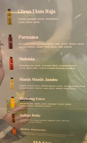 Drinks   at Hijau - 绿 in Kuala Lumpur
