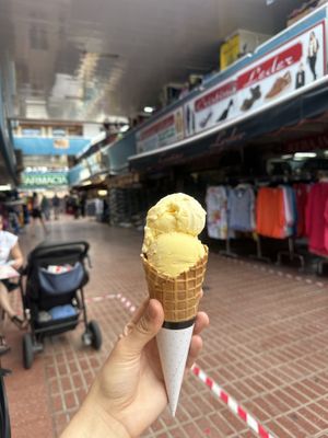 Mango & Vanilla (both sugar free)  at Helamore in Gran Canaria