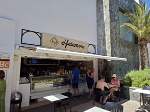Outside at Helamore in Gran Canaria