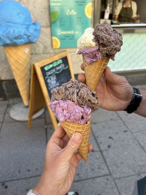   at Pozzetti Gelato in Gothenburg