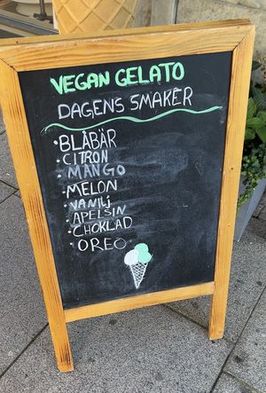   at Pozzetti Gelato in Gothenburg