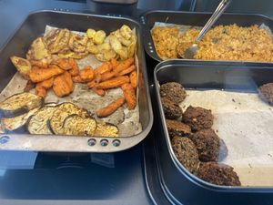 Vegetables (can go into a wrap)  at Köstlich Vegan in Tubingen