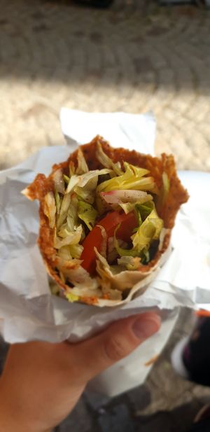 Çigköfte-Wrap at Köstlich Vegan in Tubingen