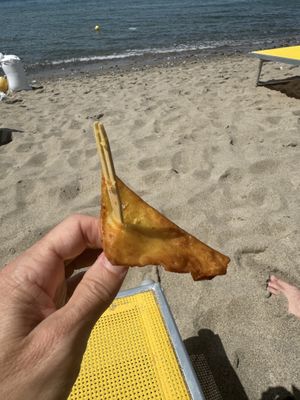 Crochette panelle   at Foodda in Cefalu