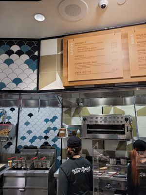 Menu at Rooted Plant-based Plates at Bristol Farms in Irvine