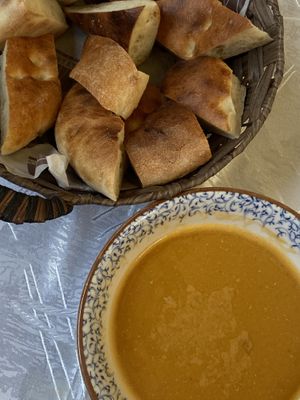 Lentil soup  at Art Club in Baku