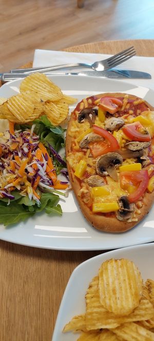 Pizza at Vigour & Virtue in Buxton