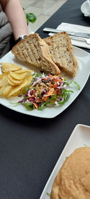 Cheese toastie at Vigour & Virtue in Buxton