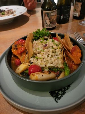 Main dish at Zum Lamm in Muggensturm