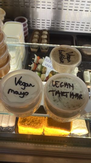 Sauces  at Frituur Tina in Antwerpen