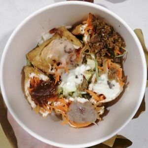 stuffed tofu at Fingerprint Chay in Ho Chi Minh City