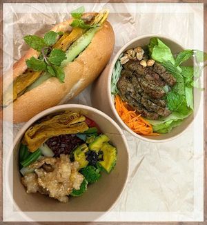 Combo menu at Fingerprint Chay in Ho Chi Minh City