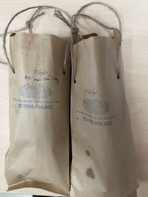 No plastic delivery   at Fingerprint Chay in Ho Chi Minh City