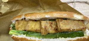 Pineapple tofu  at Fingerprint Chay in Ho Chi Minh City