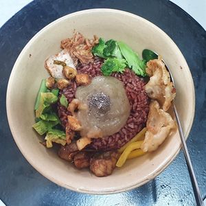 Japanese rice  (com sushi) at Fingerprint Chay in Ho Chi Minh City