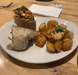 Breakfast burrito   at LYFE Kitchen in Chicago