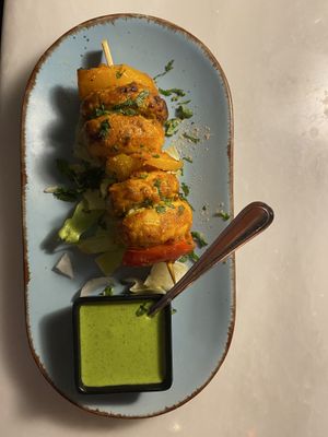 Indian style mushrooms  at Chai Roti in Ingolstadt