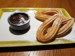 Churros at Chiquito in Gateshead