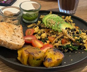 Vegan Breakfast Platter  at Good Eats in Hoi An
