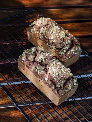 Vegan and gluten-free bread at Good Eats in Hoi An