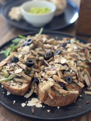 Mushroom toast   at Good Eats in Hoi An