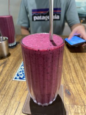 Berry smoothie  at Good Eats in Hoi An