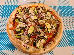 Colorful if you buy extra ingredients at Da Grasso in Swinoujscie