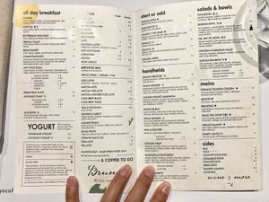 Menu  at OL'DAYS in Miami