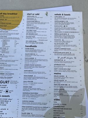 Menu  at OL'DAYS in Miami