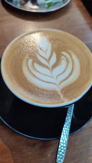 Oat latte at Ottoman Coffeehouse in Glasgow