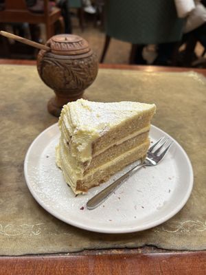lemon cake   at Ottoman Coffeehouse in Glasgow