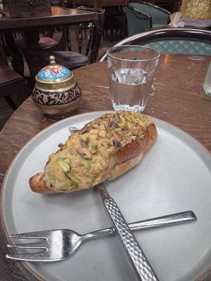 Pistachio croissant   at Ottoman Coffeehouse in Glasgow