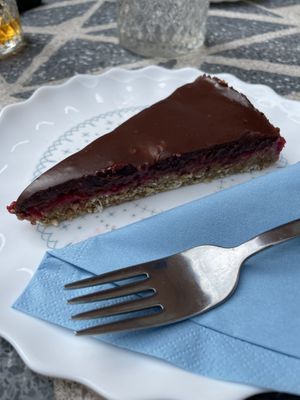 Granola cake   at Art Kuha Odeon in Izola