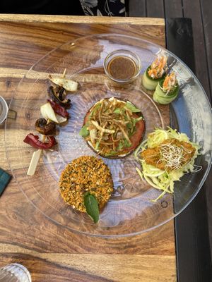 The main course.  at La Cantine du Cru in Marseille