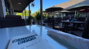Great outdoor patio- dog friendly    at Watusi in Hilton Head Island