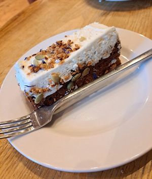 Carrot cake at Coffee #1 - Sutton Coldfield in Birmingham